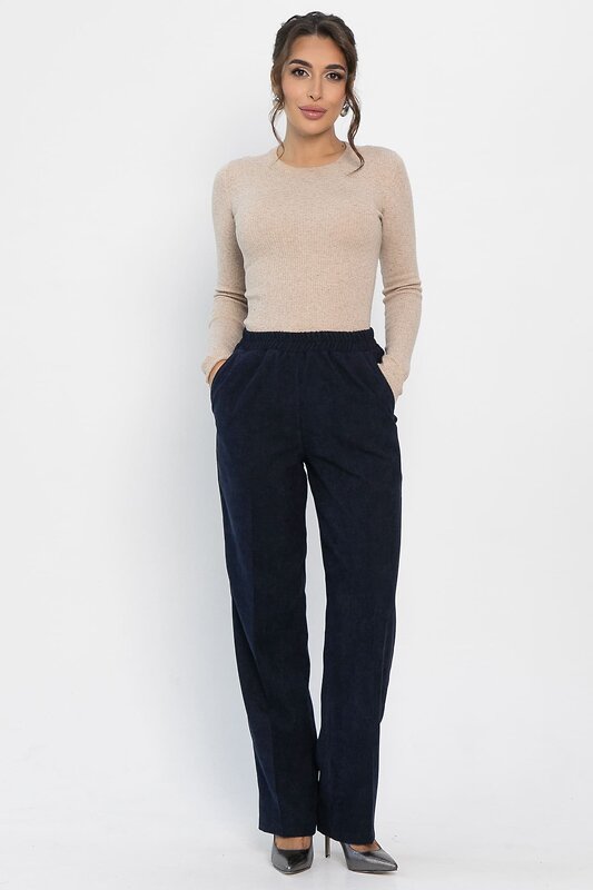 LT Collection Брюки 558443 Б14180-19М темно-синий