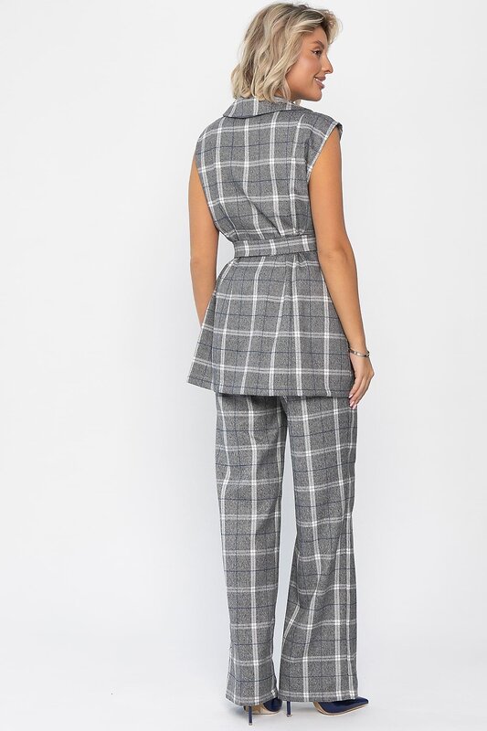 LT Collection Костюм 558451 К14290-12М серый