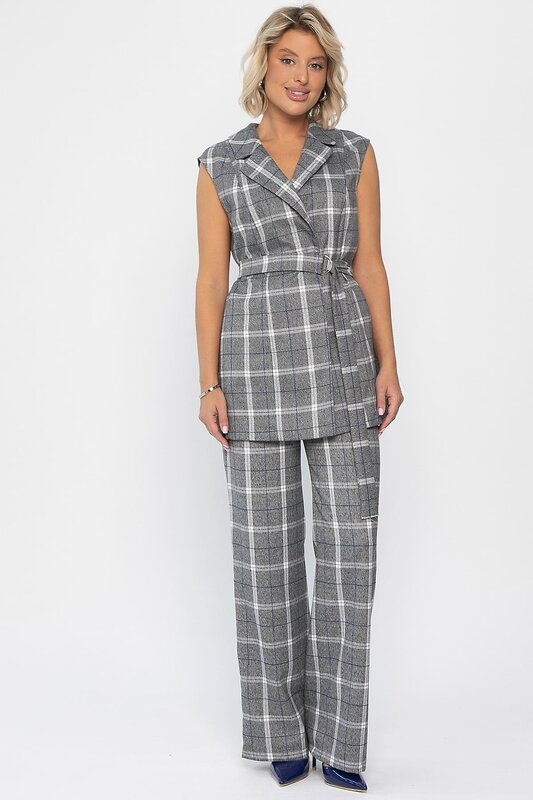 LT Collection Костюм 558451 К14290-12М серый