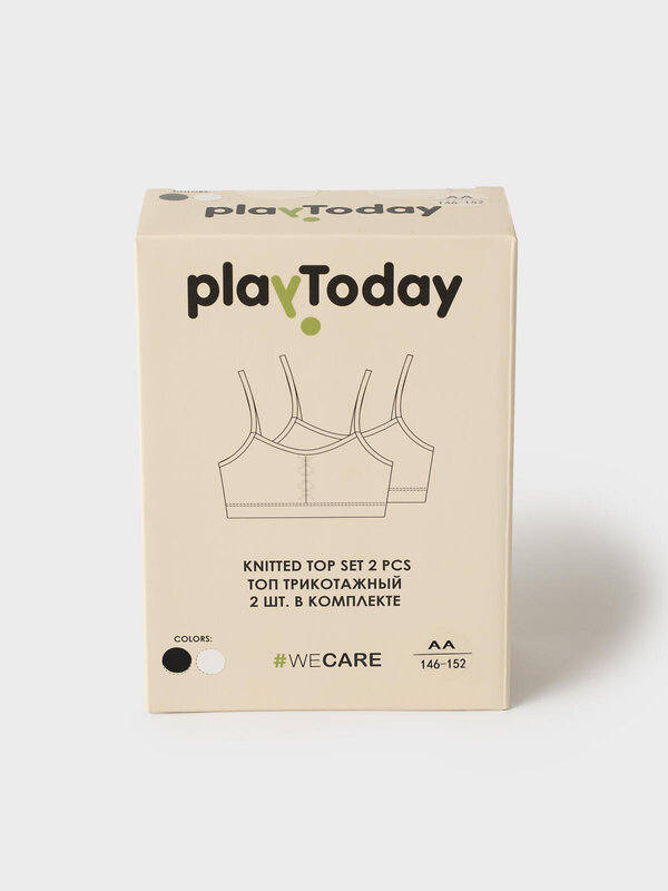 PLAYTODAY Топ 558496 22527356 черный,белый