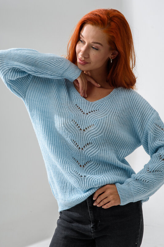 Натали Джемпер 558543 84503 голубой