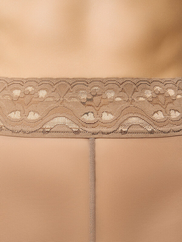 Minimi Колготки 558940 DIAMANTE 20 (кружевной пояс) Caramello (Бежевый)