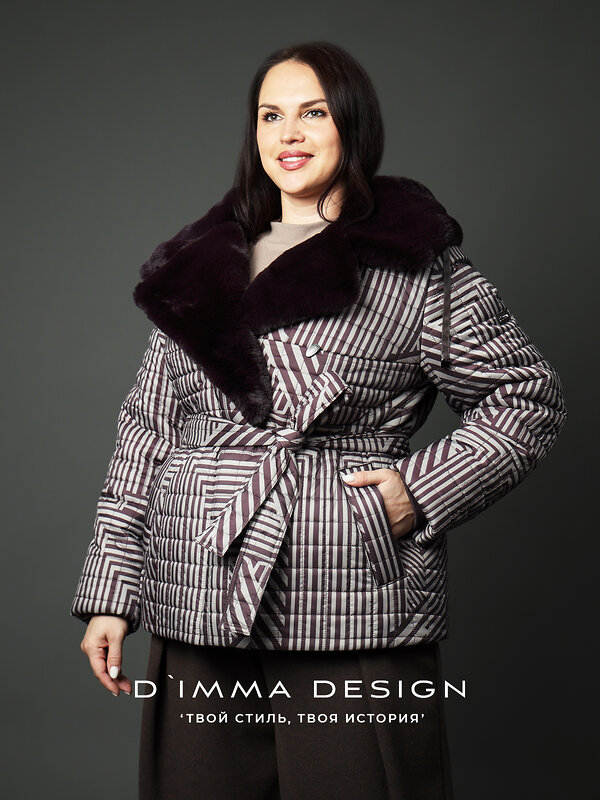 DIMMA Куртка 560762 2601 Баклажановый