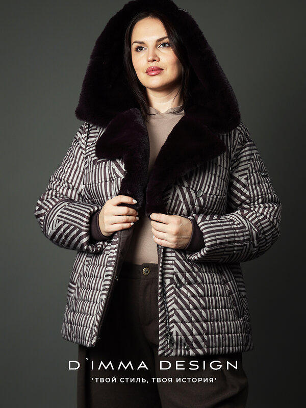 DIMMA Куртка 560762 2601 Баклажановый