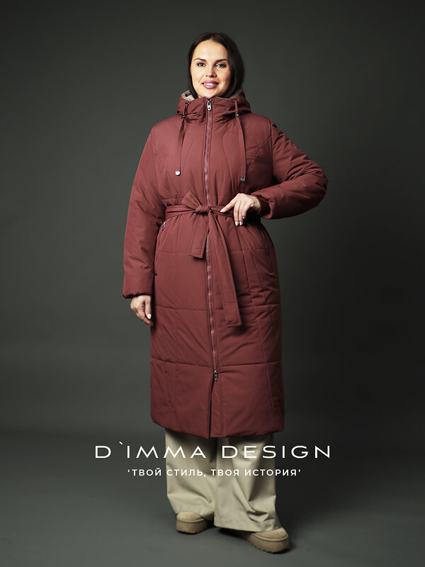 DIMMA Пальто 560773 2604 Терракотовый