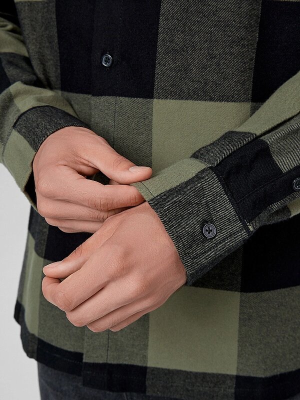 MARK FORMELLE Рубашка 560932 111908-8 зеленая клетка