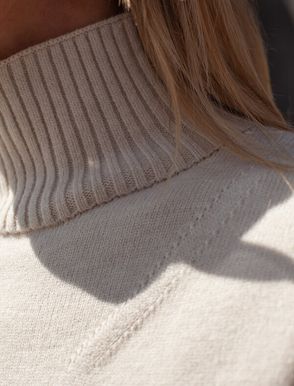 VILATTE Платье 561131 D32.046 овсяный меланж