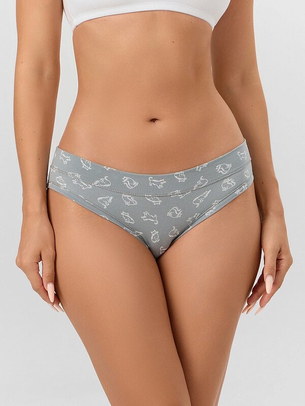 MARK FORMELLE Трусы 561468 412236-3 котики на сером