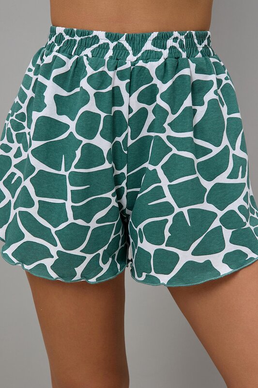 Lika Dress Шорты 561638 10521 Белый/Зелёный