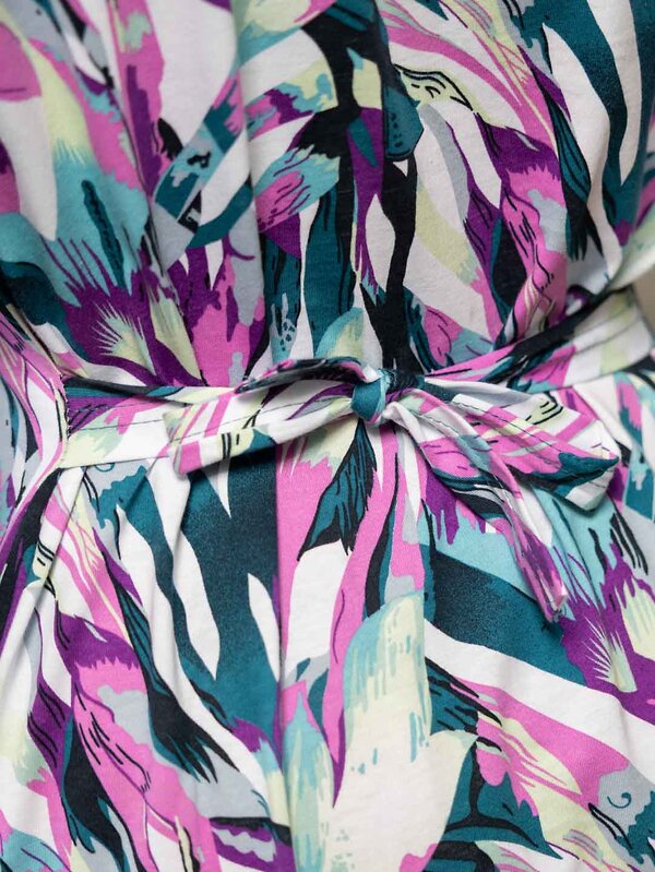 Текс-плюс Халат 561653 НФ-00227680 Бирюзовый,розовый,сиреневый