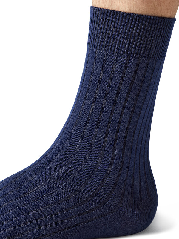 Omsa Носки 561808 OMSA COMFORT 308, PL+WO Blu (Синий)