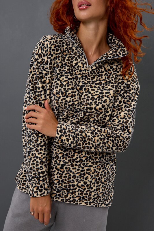 Lika Dress Толстовка 561991 10235 Леопард