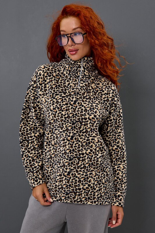 Lika Dress Толстовка 561991 10235 Леопард