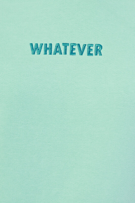 VISERDI Свитшот 90086 3124-мят 119530 Мятный/изумрудный