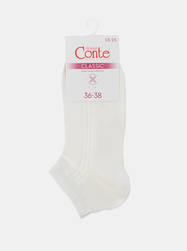 Conte elegant Носки 562400 CLASSIC (короткие) 7С-34СП молочный