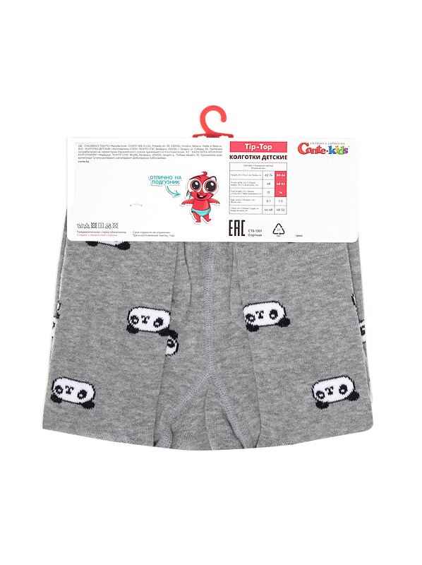CONTE-KIDS Колготки 562463 TIP-TOP серый