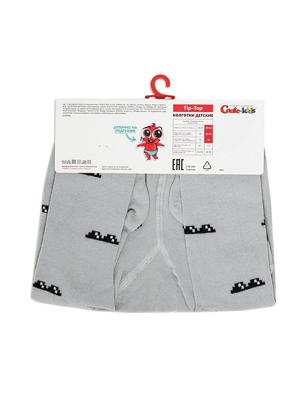 CONTE-KIDS Колготки 562465 TIP-TOP светло-серый