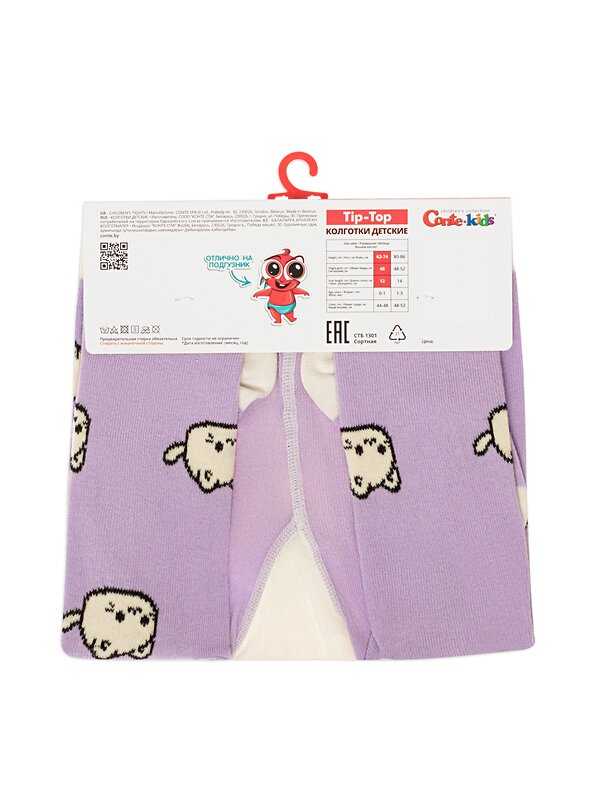 CONTE-KIDS Колготки 562466 TIP-TOP сиреневый