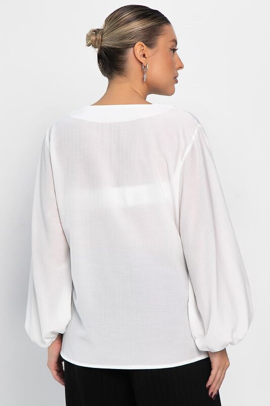 LT Collection Блуза 562543 Б14423-12М молочный