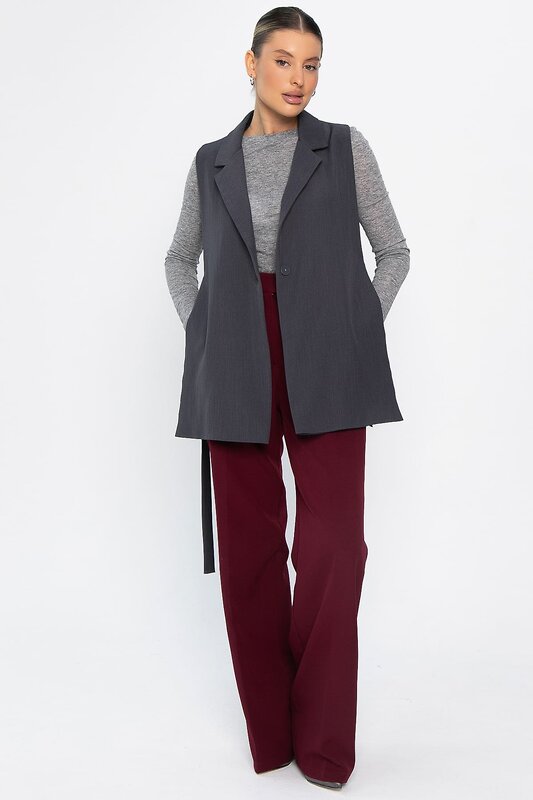 LT Collection Жилет 562545 Б14418-24М серый