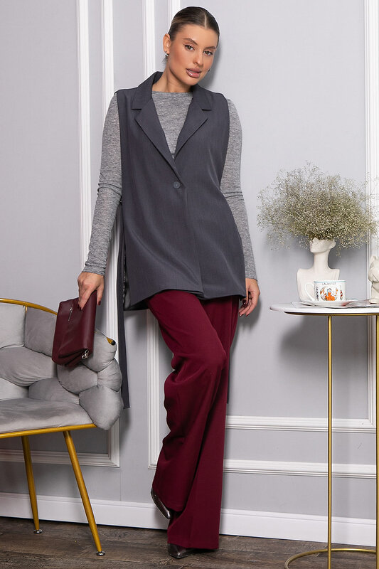 LT Collection Жилет 562545 Б14418-24М серый