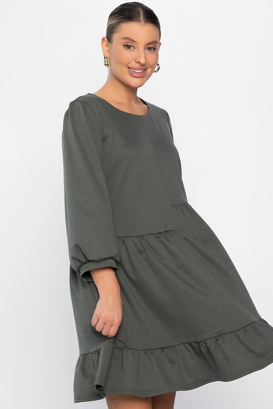LT Collection Платье 562546 П14412-8М хаки