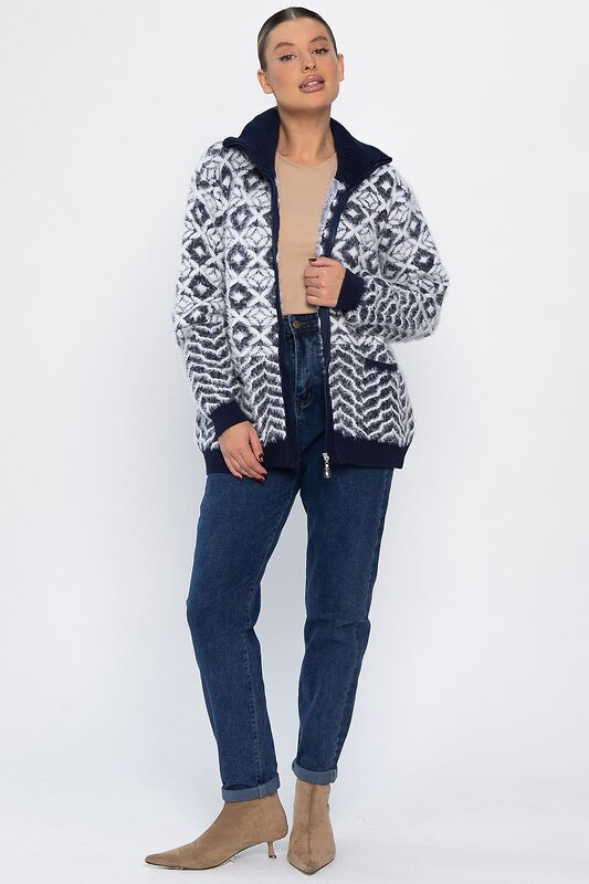 LT Collection Свитер 562549 Б14402-20М темно-синий