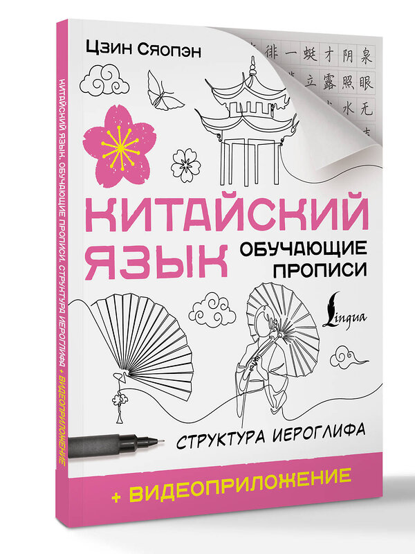 АСТ Цзин Сяопэн "Китайский язык. Обучающие прописи. Структура иероглифа + видеоприложение" 562676 978-5-17-169781-5 