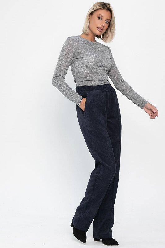 LT Collection Брюки 563075 Б14179-9М темно-синий