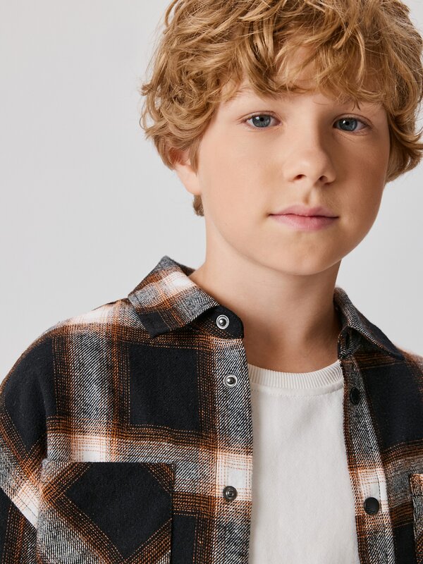 Acoola Сорочка 563277 20130280034 черно-медный принт