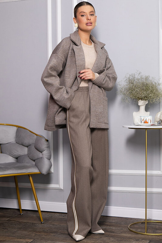 LT Collection Брюки 563395 Б14451-5М коричневый