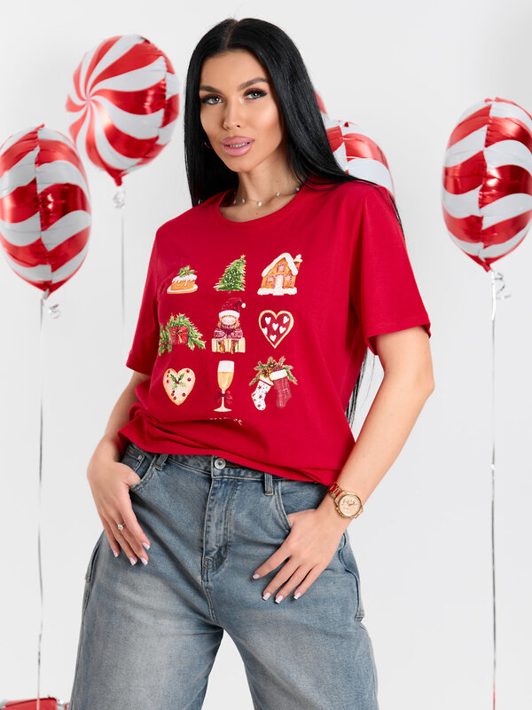 Текс-плюс Футболка 563415 НФ-00244683 Красный