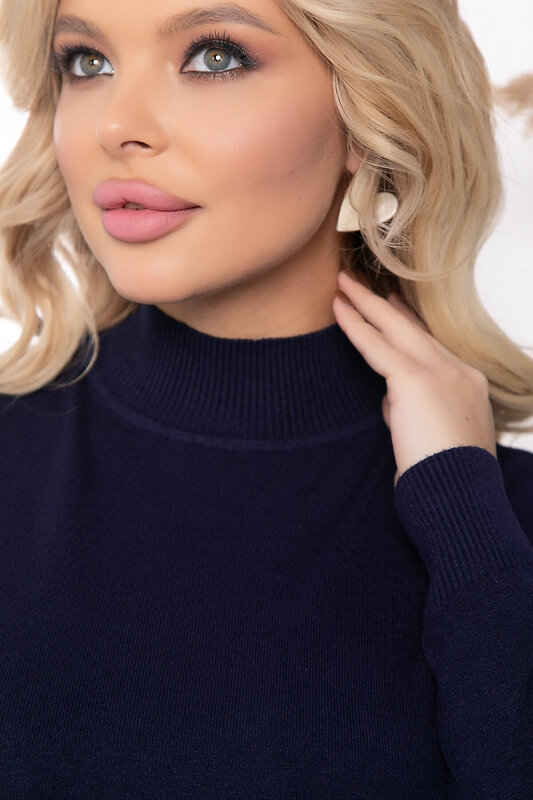 LT Collection Водолазка 563488 Б14554-20М темно-синий