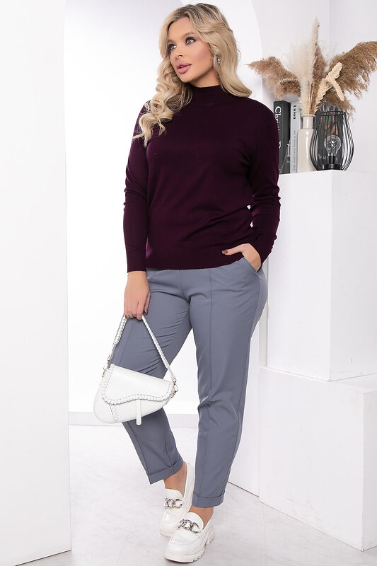 LT Collection Водолазка 563489 Б14550-20М сливовый