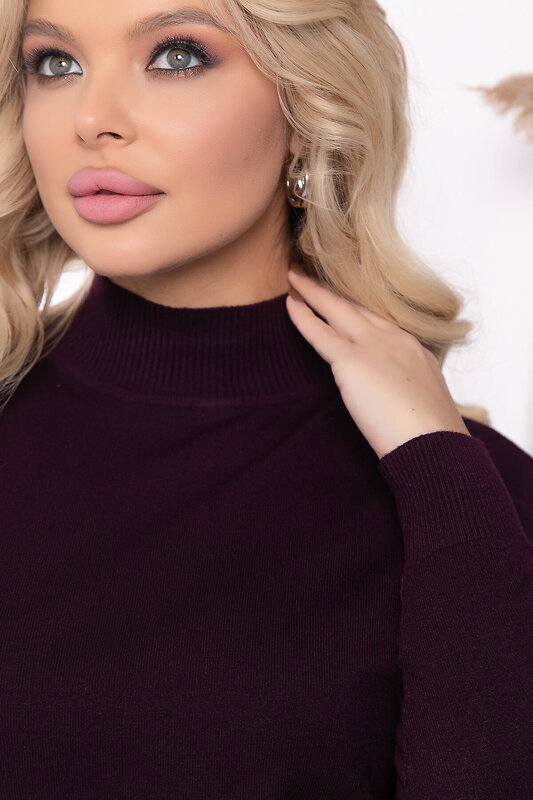 LT Collection Водолазка 563489 Б14550-20М сливовый