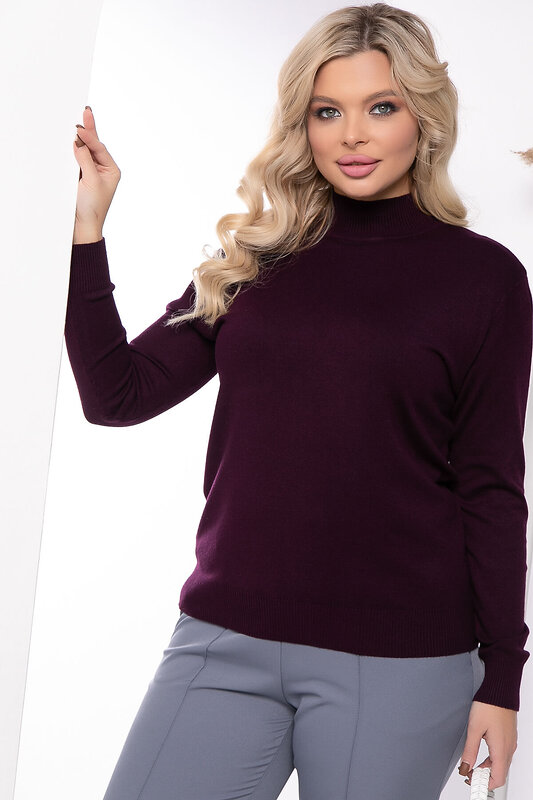 LT Collection Водолазка 563489 Б14550-20М сливовый