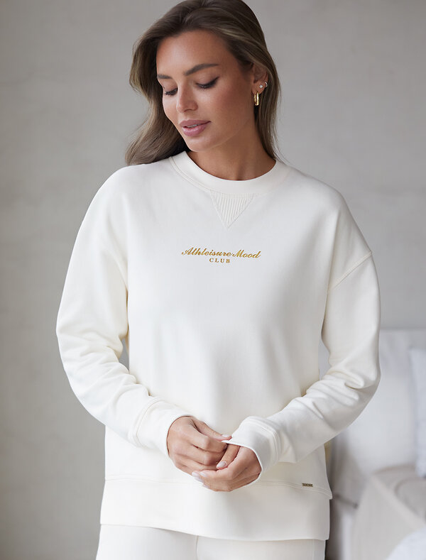VILATTE Джемпер 563533 D49.132 молочный_athleisure mood