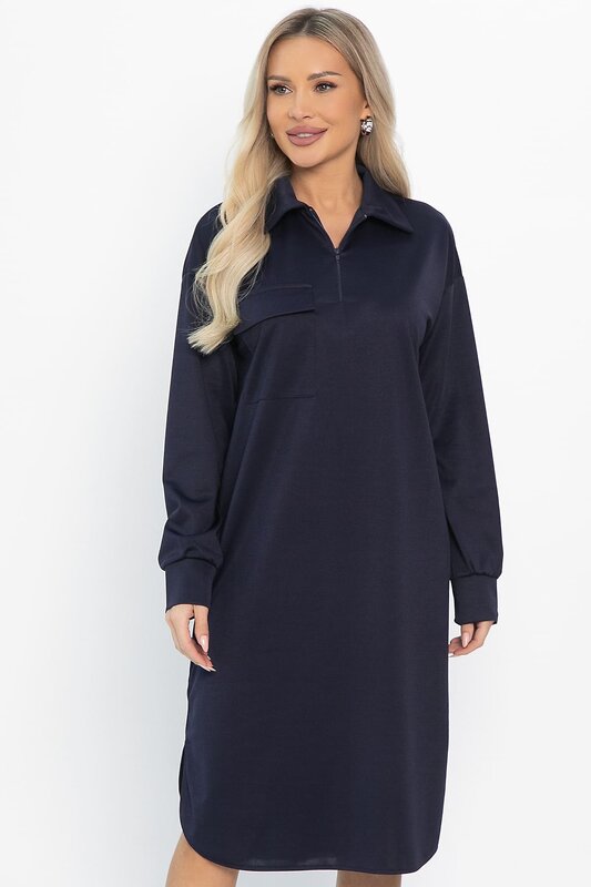 LT Collection Платье 563737 П14575-10М синий
