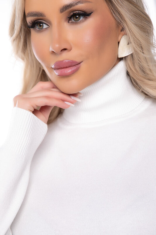 LT Collection Водолазка 563744 Б14520-20М белый