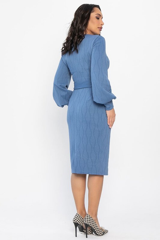 LT Collection Платье 563748 П14512-10М голубой