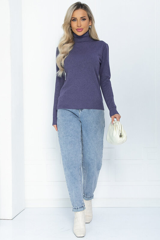 LT Collection Водолазка 564100 Б14531-20М фиолетовый