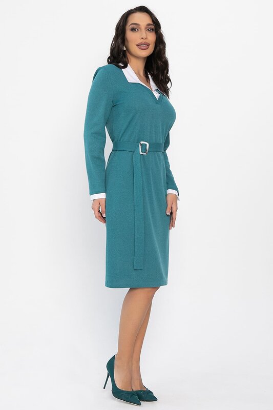 LT Collection Платье 564112 П14558-12М бирюзовый