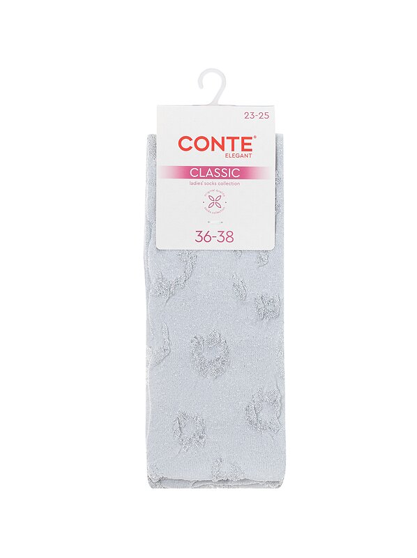 Conte elegant Носки 564154 CLASSIC 24С-156СП светло-серый