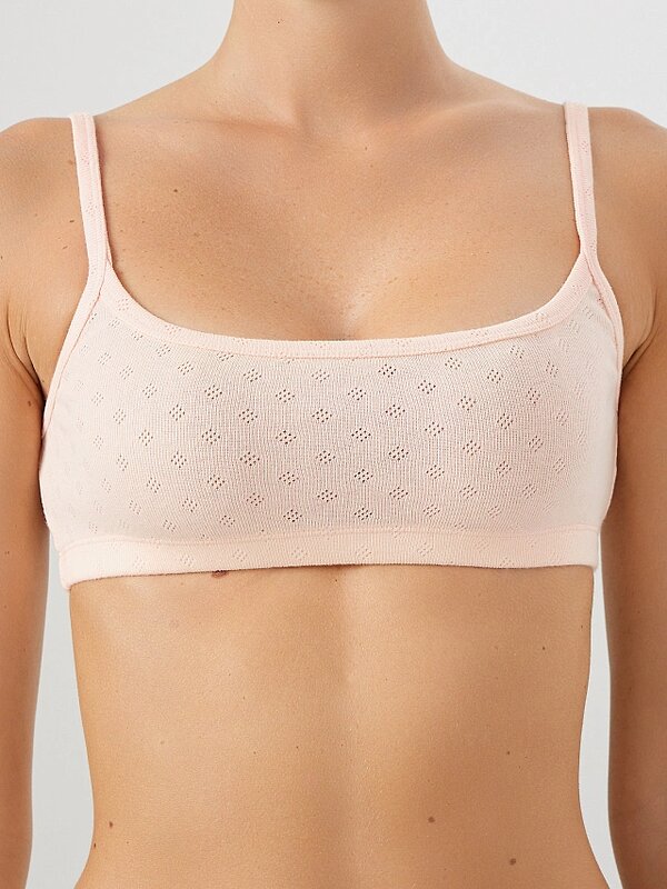 MARK FORMELLE Топ 564275 502976 перфорация на розовом