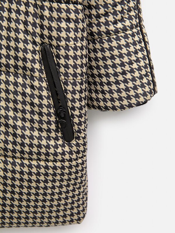 Acoola Пальто 564311 20220670018 бежевая клетка