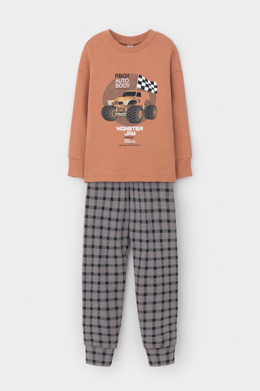 CROCKID Пижама 564957 К 1567 пробковое дерево, клетка