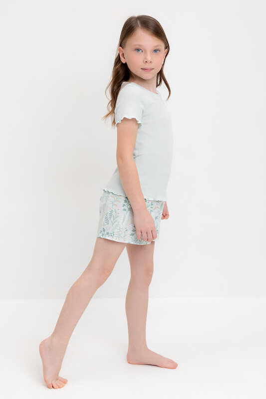 CROCKID Пижама 564990 К 1596 серое небо, лесная тайна