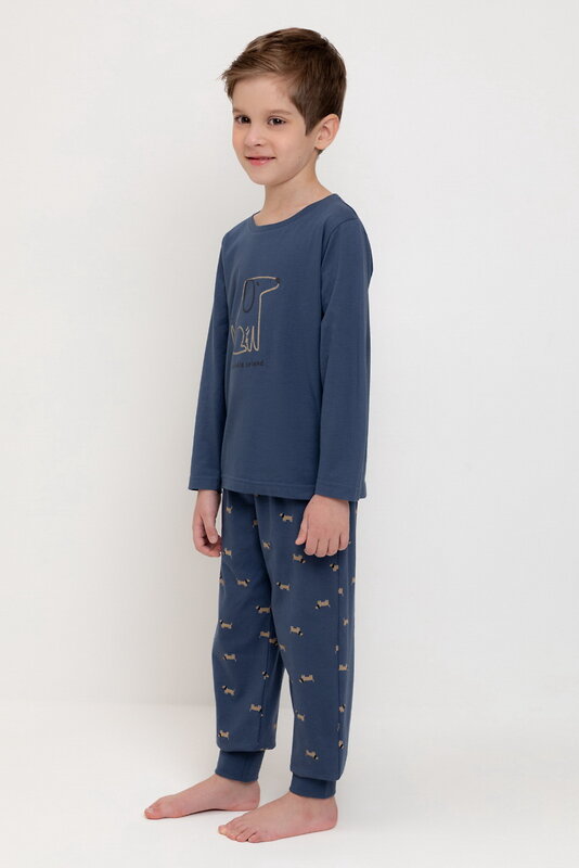 CROCKID Пижама 565012 К 1606 грозовая туча, таксы