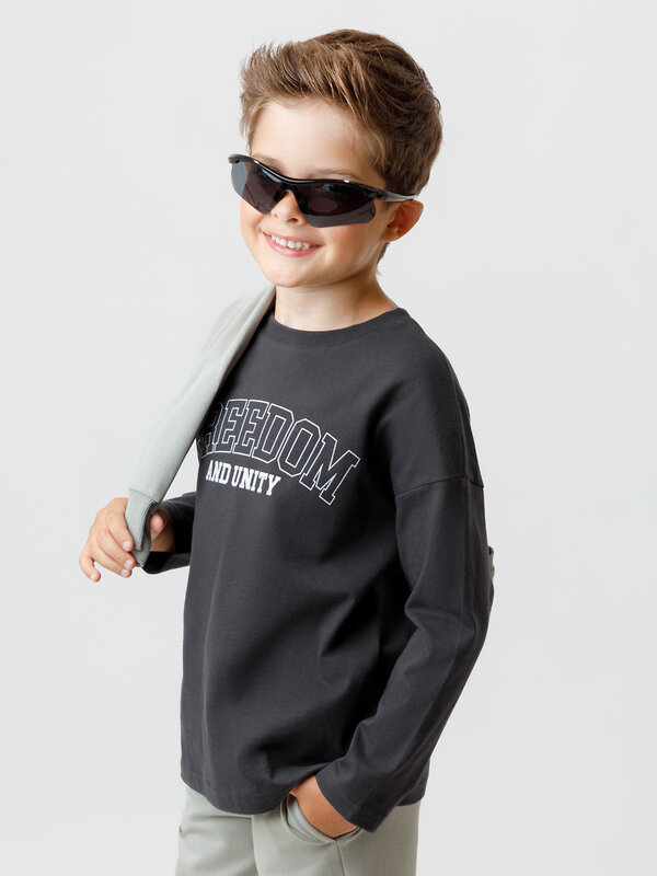 CROCKID Лонгслив 565043 МП 302892 антрацитовый
