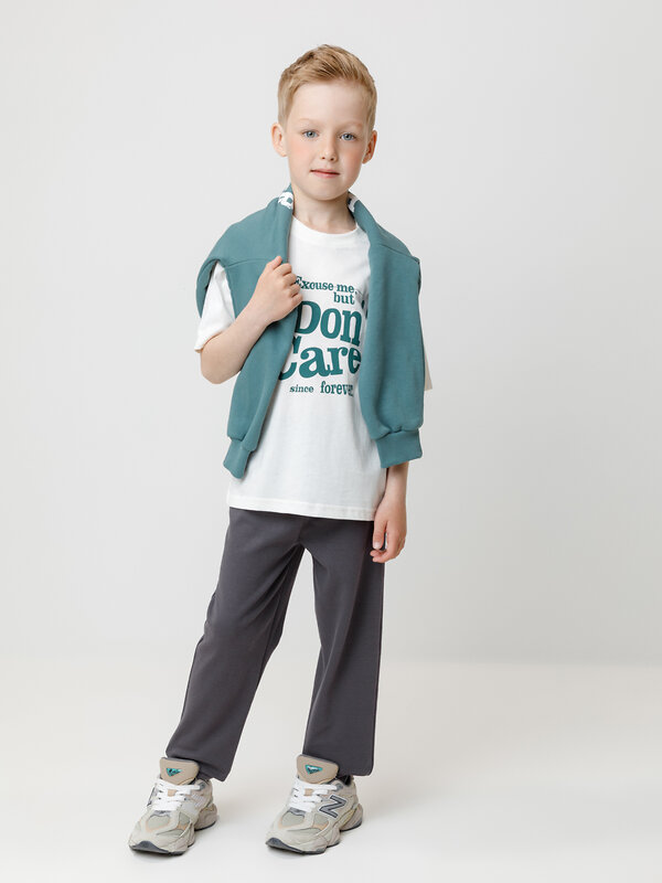 CROCKID Брюки 565047 МП 400882-2уп синий , антрацитовый